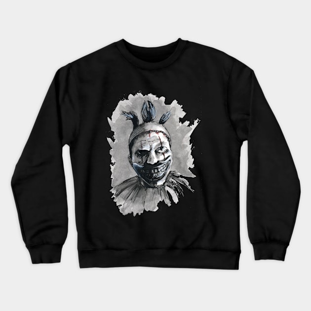 Clown Crewneck Sweatshirt by rrgomez83